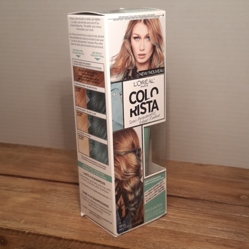 3/25$ L'Oreal ColoRista Aqua700